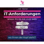 CIO 077 - Vor lauter IT-Anforderungen wissen Sie als CIO nicht wo Ihnen der Kopf steht?